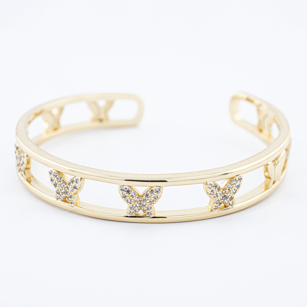 BRAZALETE CHAPA CRYSTIME