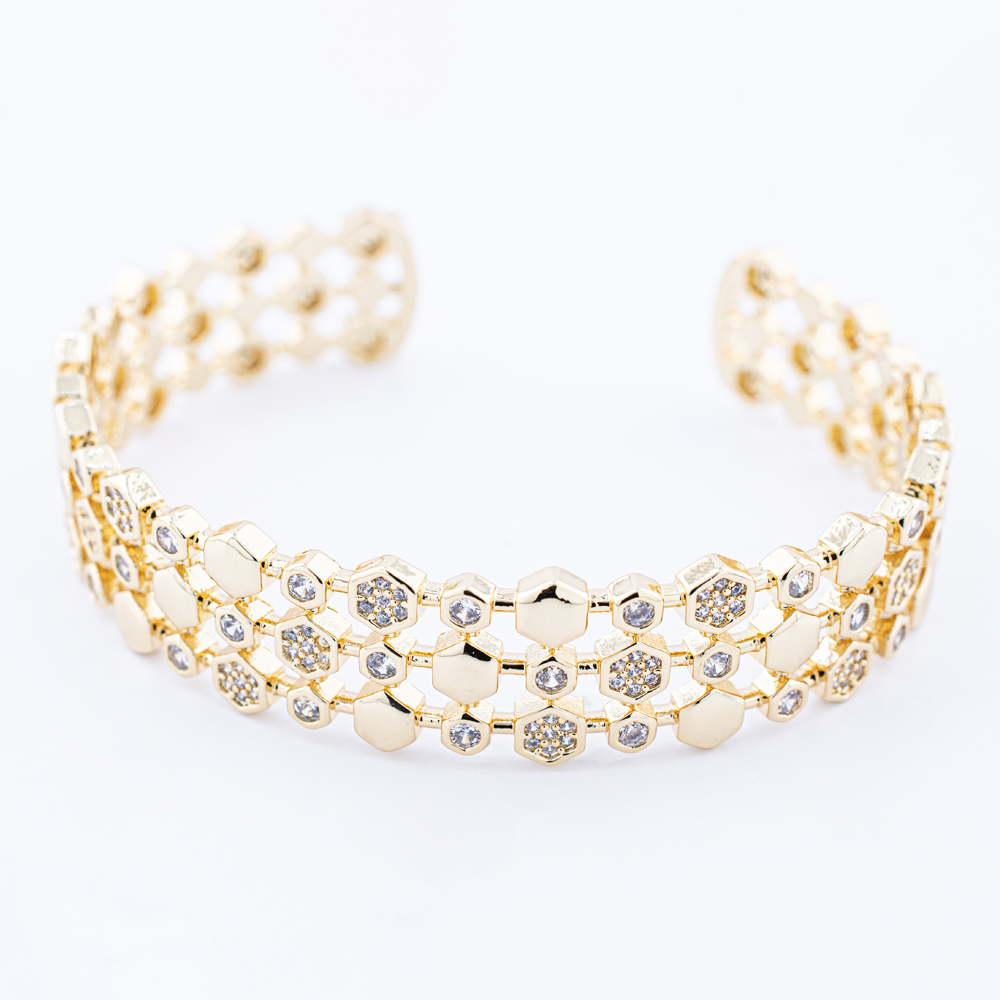 BRAZALETE CHAPA CRYSTIME