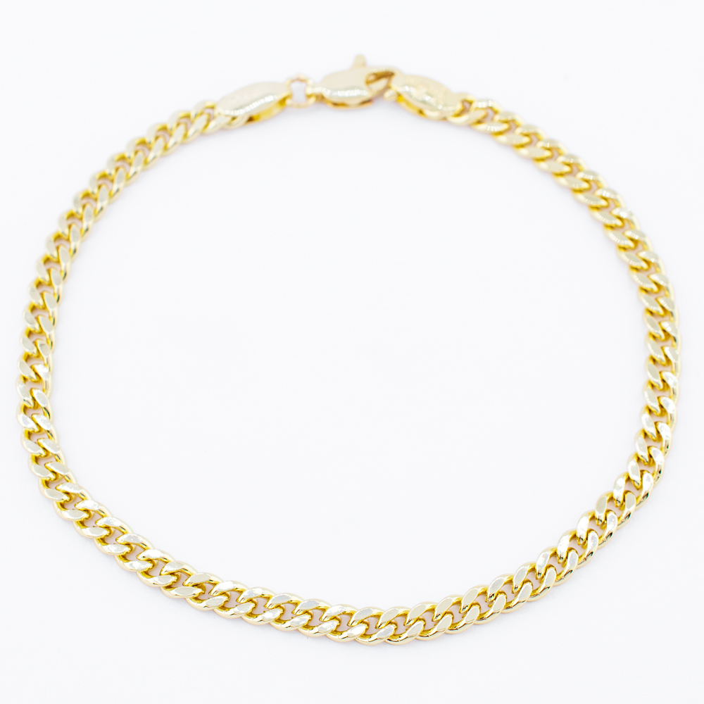 PULSERA CHAPA GOLDEN CASTING