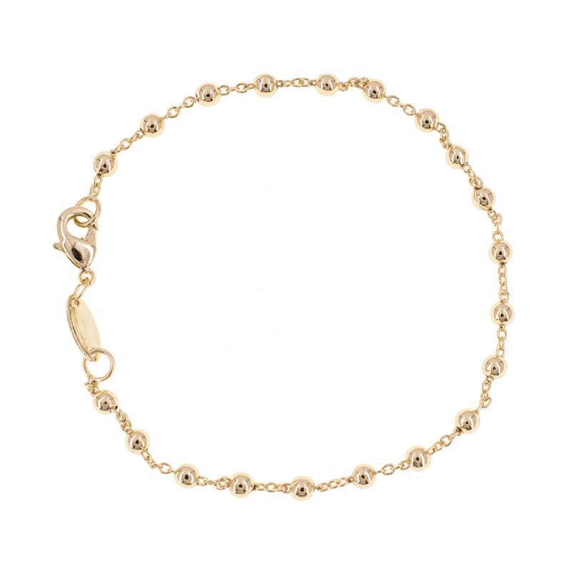 PULSERA CHAPA GOLDEN CASTING