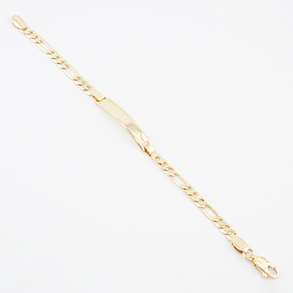PULSERA CHAPA GOLDEN CHAIN