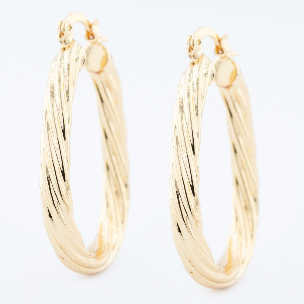 ARRACADA CHAPA GOLDEN CASTING