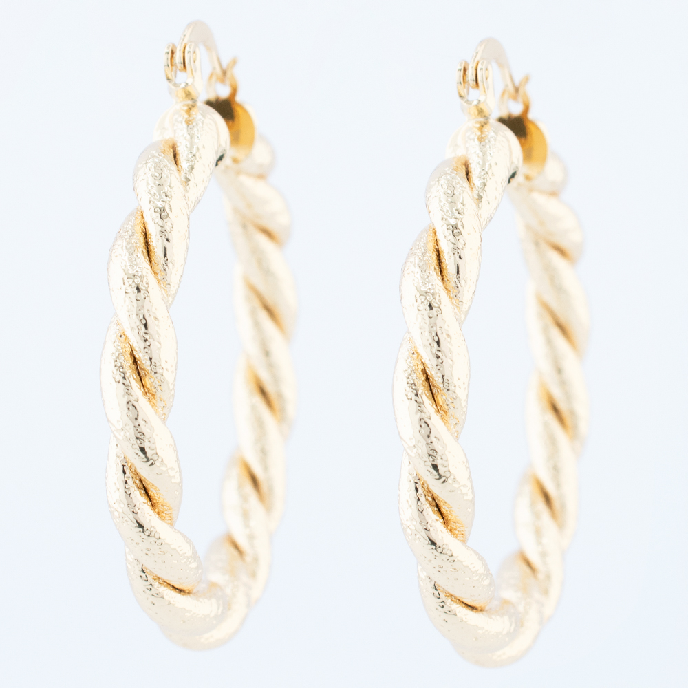 ARRACADA CHAPA GOLDEN CASTING