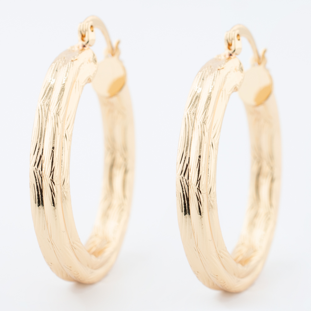 ARRACADA CHAPA GOLDEN CASTING