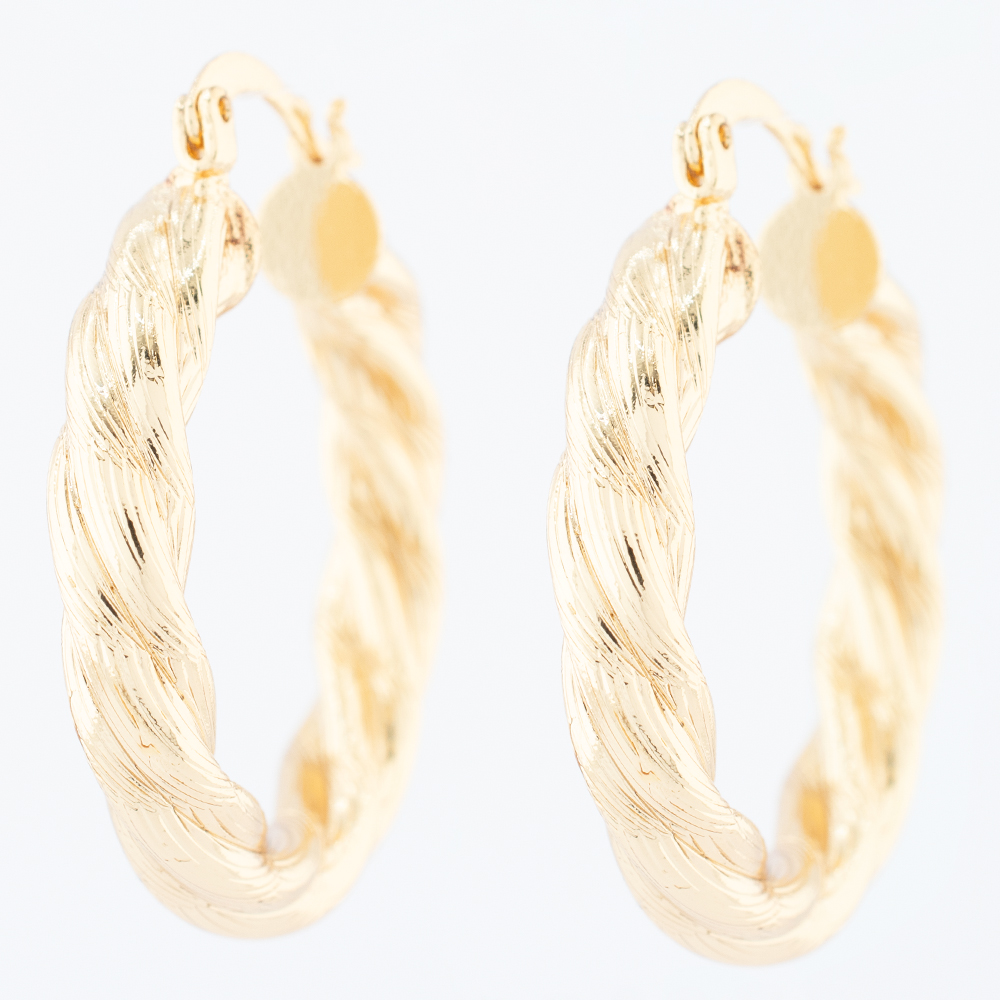 ARRACADA CHAPA GOLDEN CASTING