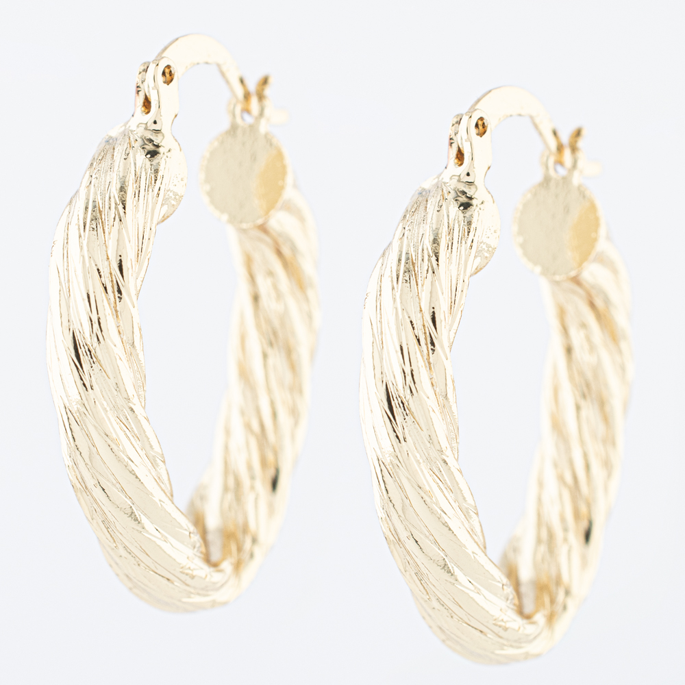 ARRACADA CHAPA GOLDEN CASTING