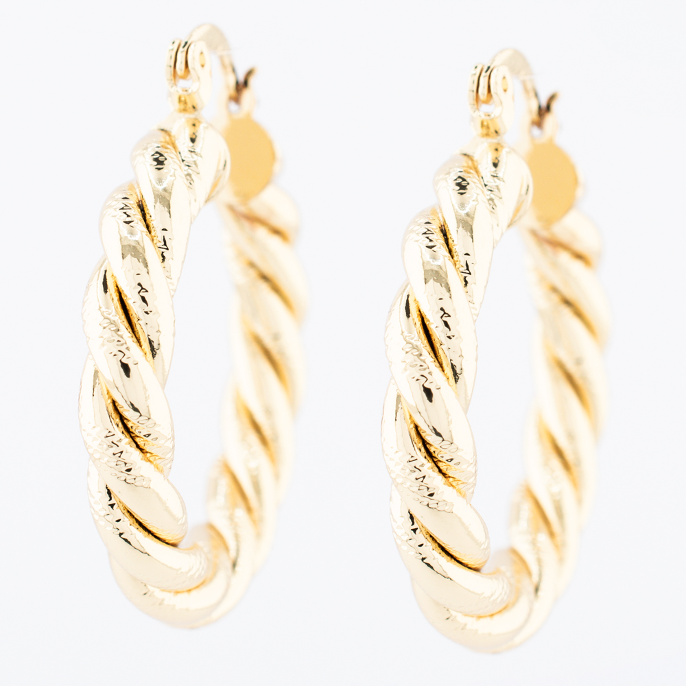 ARRACADA CHAPA GOLDEN CASTING