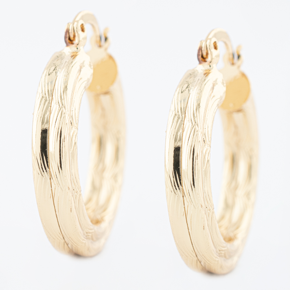 ARRACADA CHAPA GOLDEN CASTING