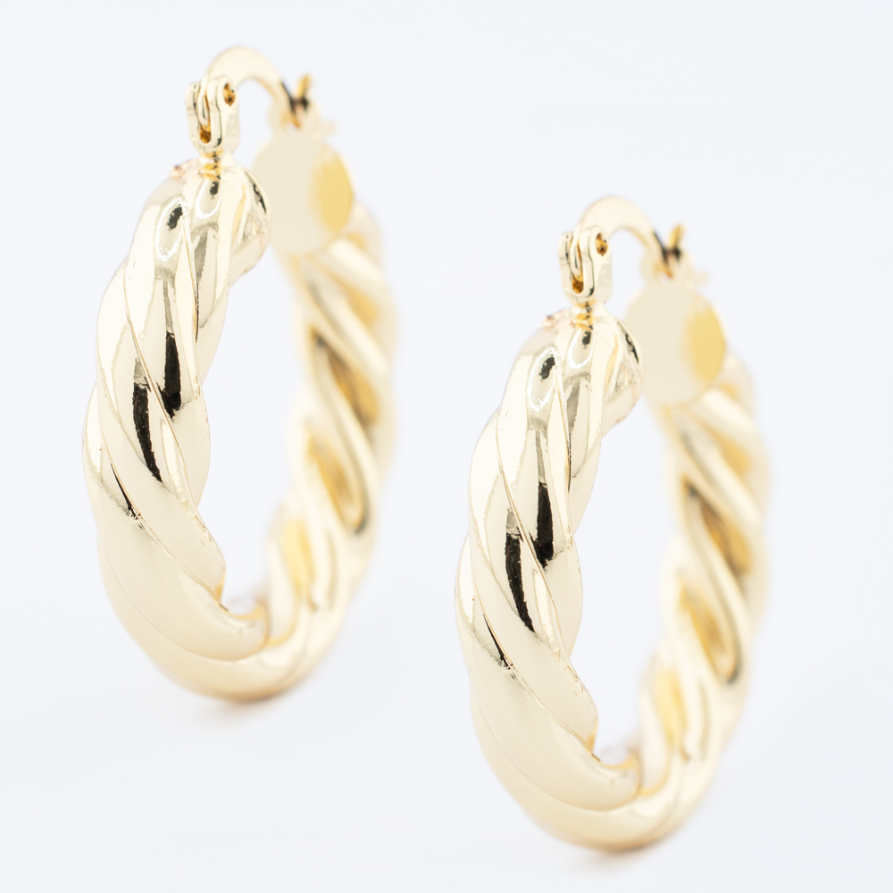 ARRACADA CHAPA GOLDEN CASTING