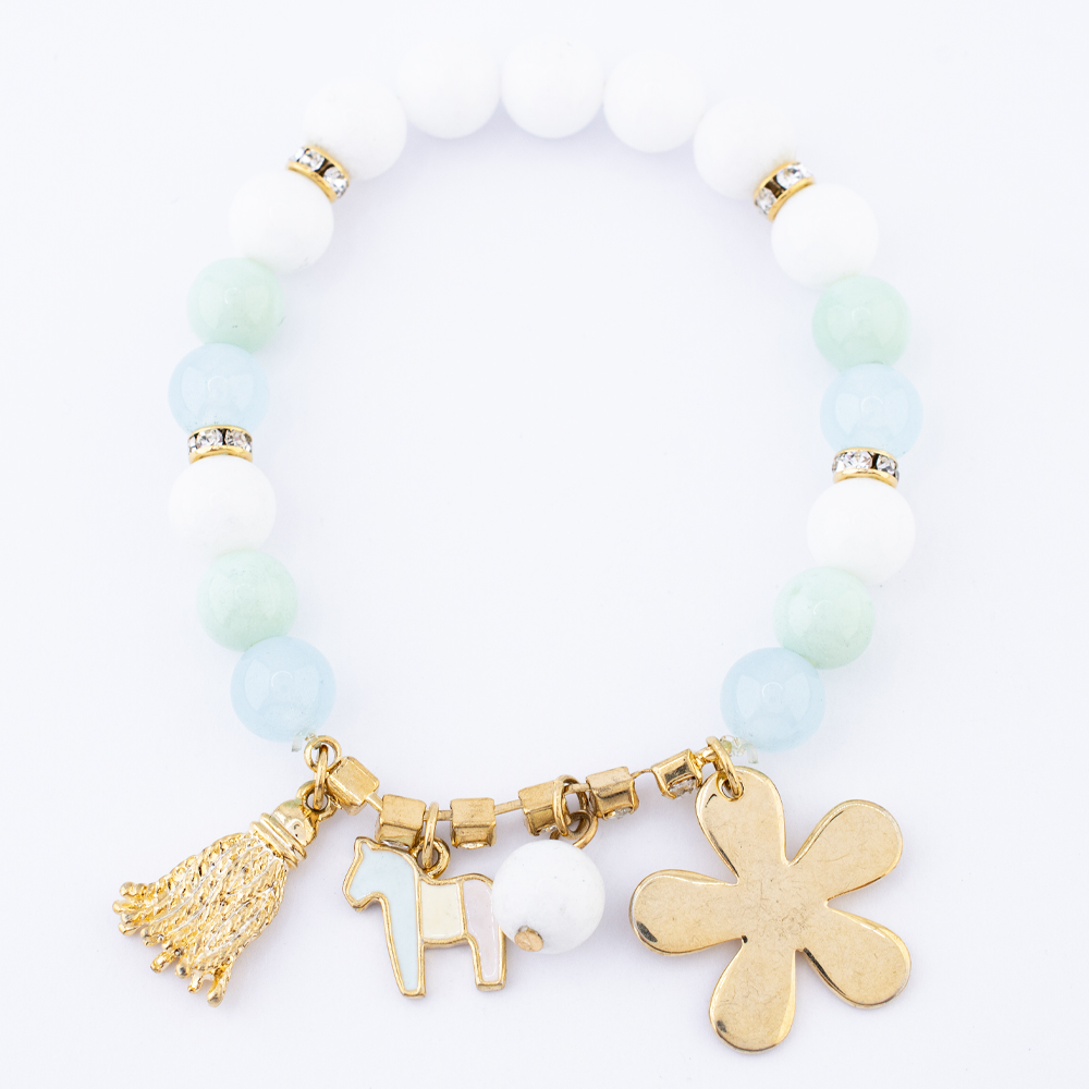 PULSERA CHAPA PEARLTIME