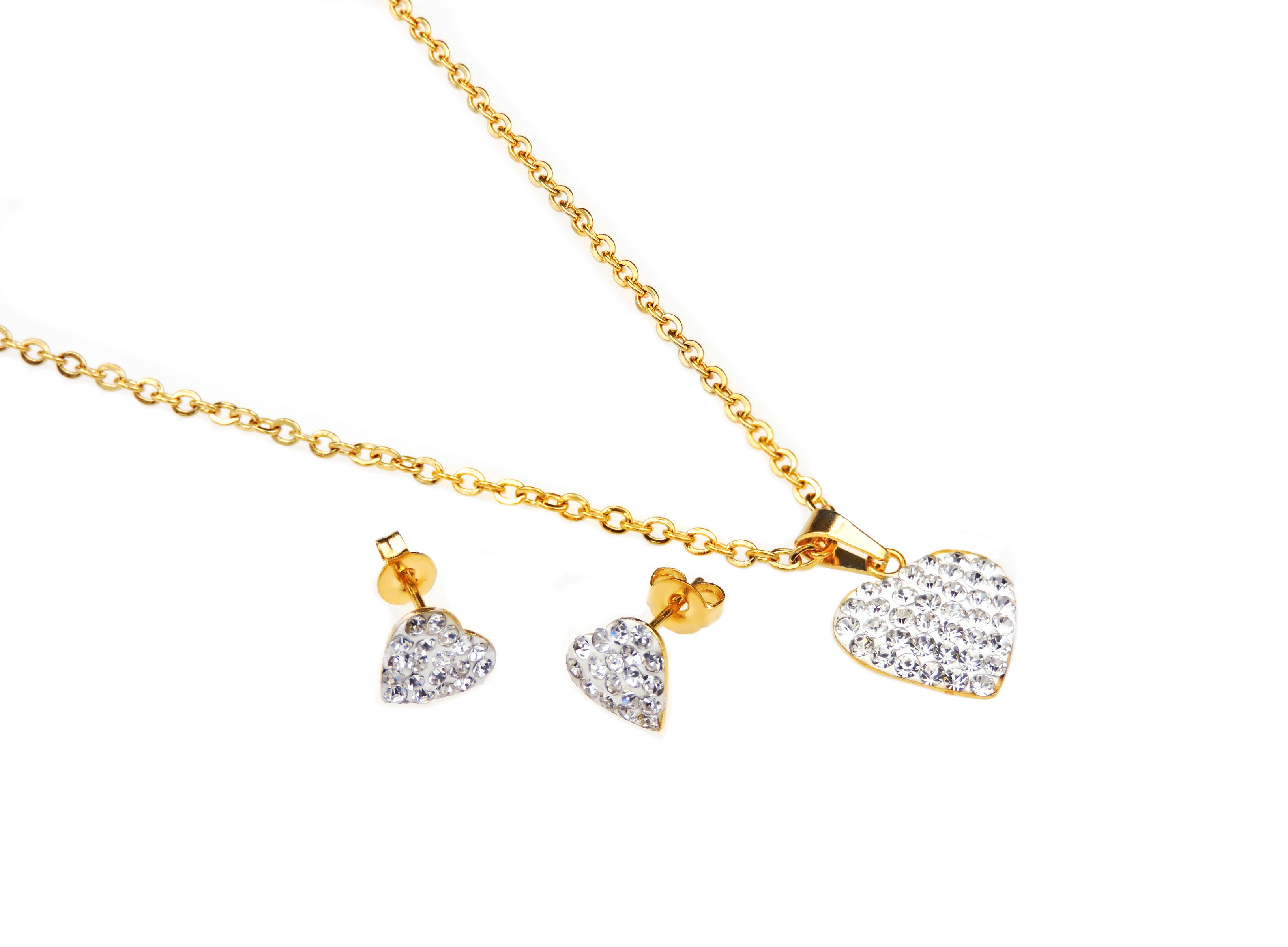 SET ACERO INOXIDABLE GOLDEN STEEL