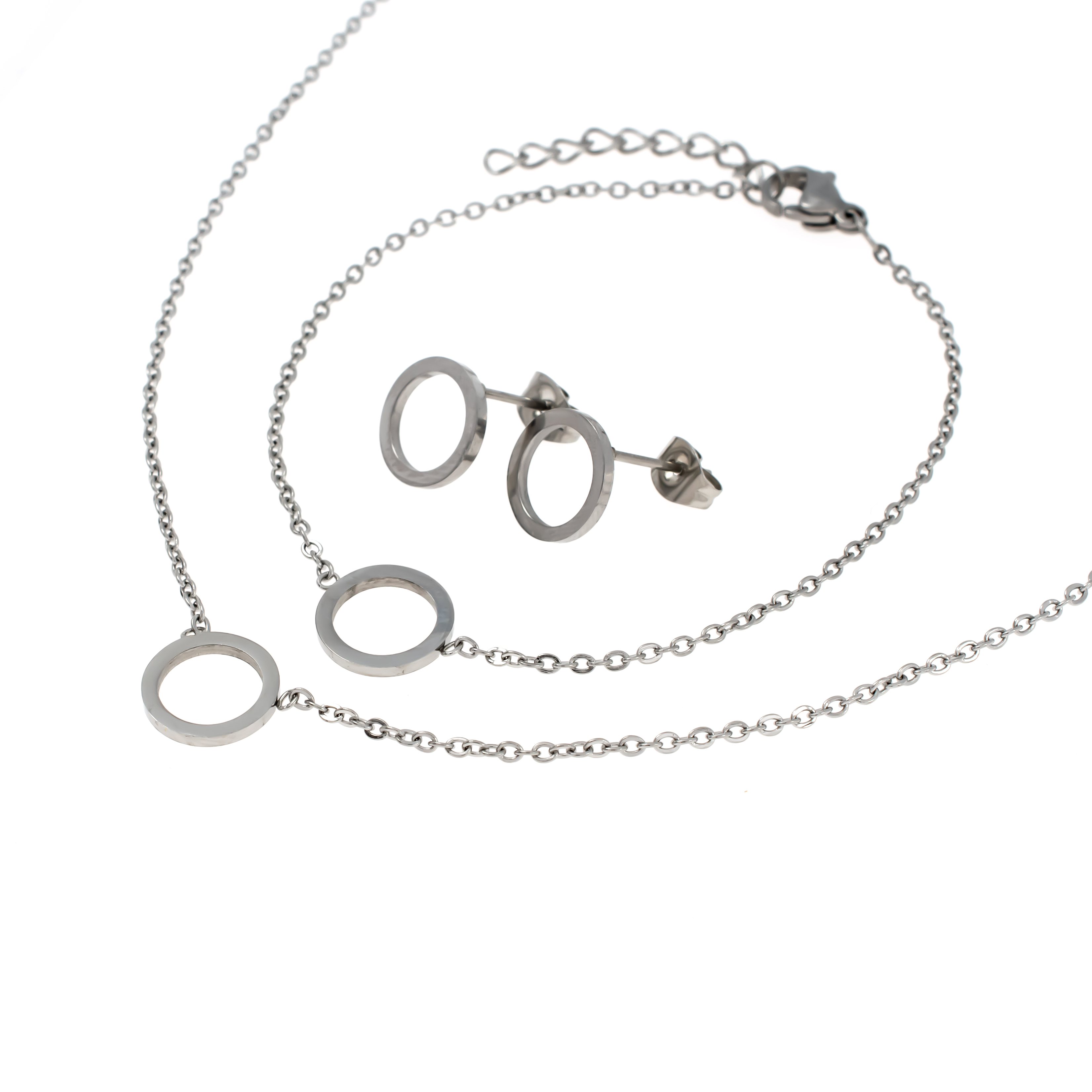 SET ACERO INOXIDABLE GOLDEN STEEL