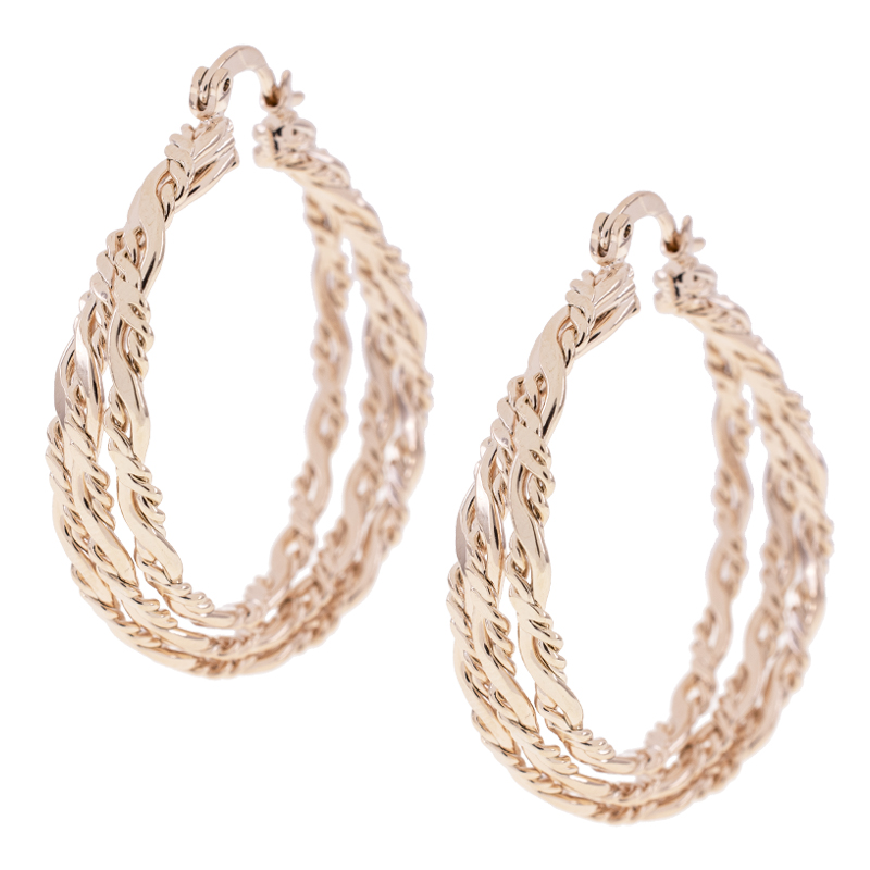 ARRACADA CHAPA GOLDEN CASTING