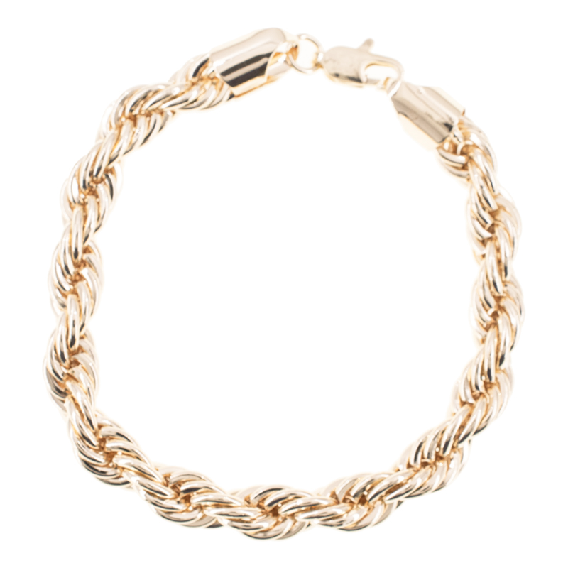 PULSERA CHAPA GOLDEN CASTING