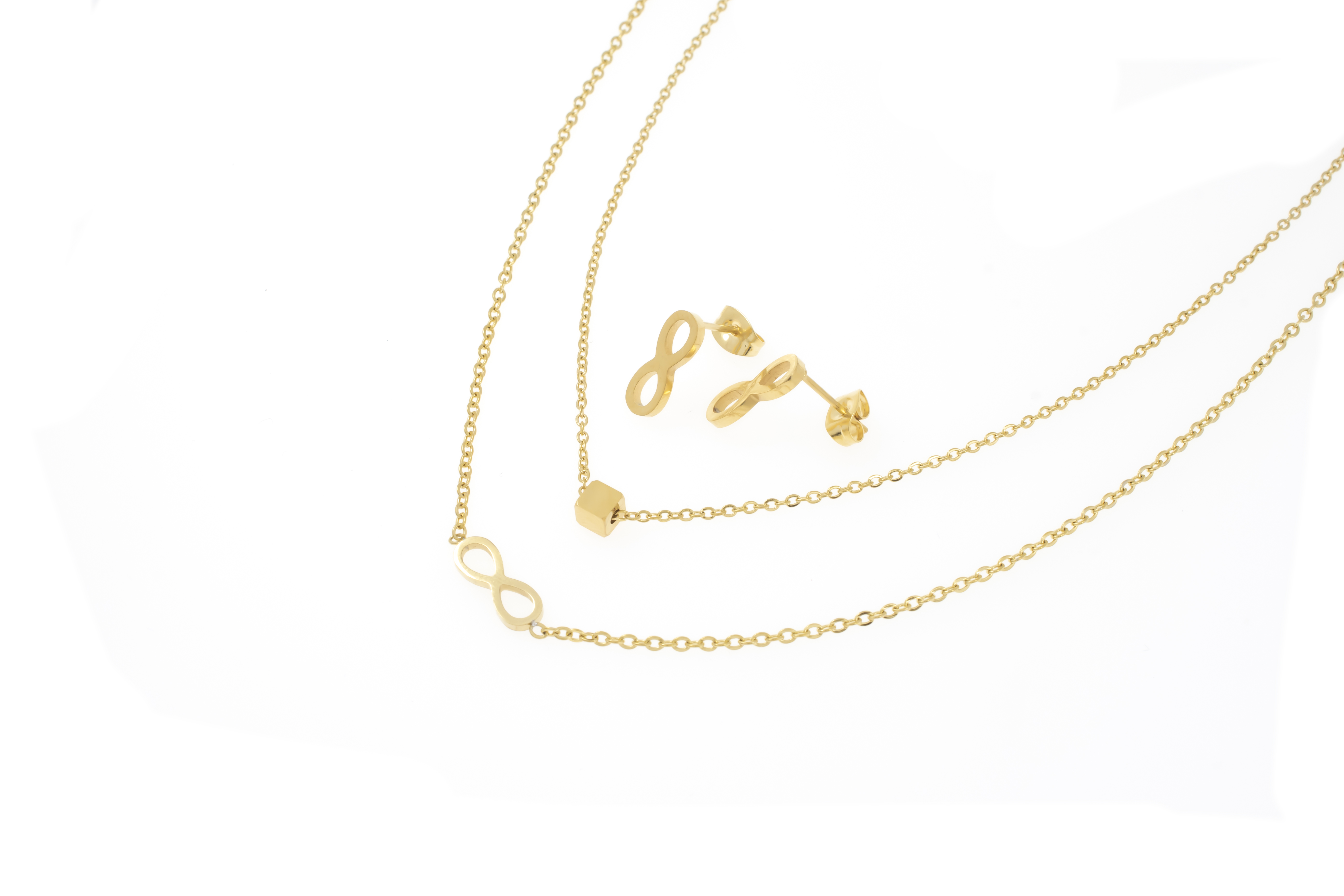SET ACERO INOXIDABLE GOLDEN STEEL