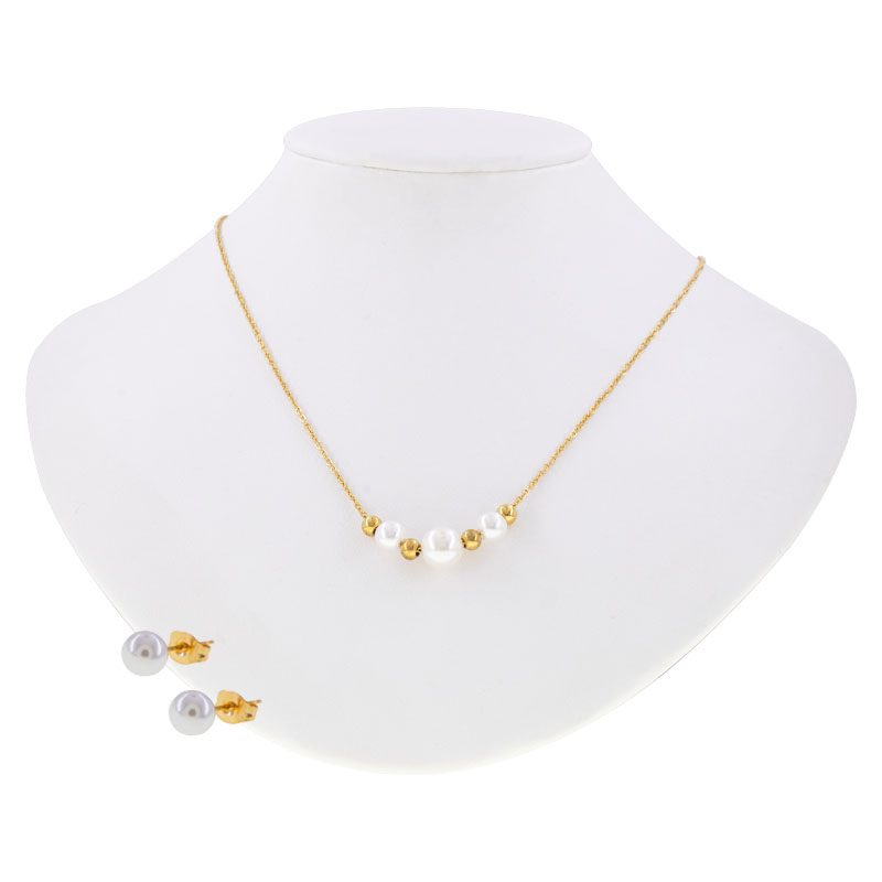 SET ACERO INOXIDABLE GOLDEN STEEL