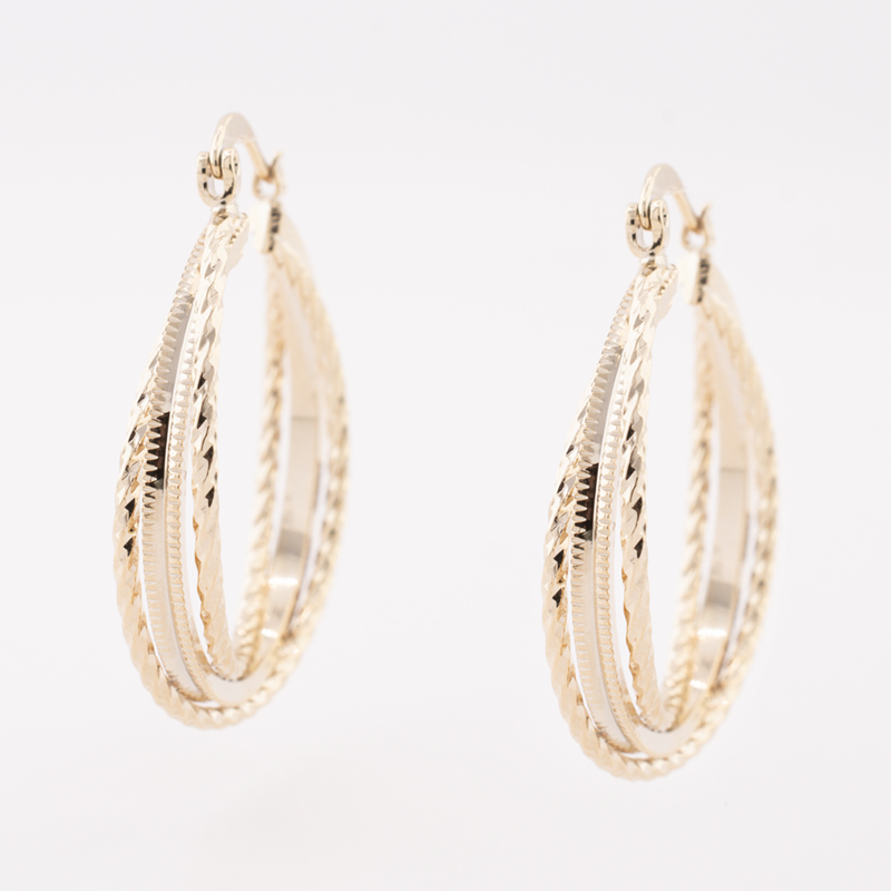 ARRACADA CHAPA GOLDEN CASTING