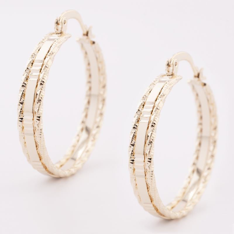 ARRACADA CHAPA GOLDEN CASTING