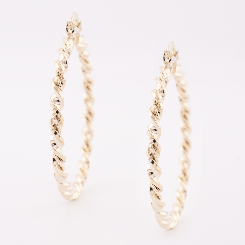 ARRACADA CHAPA GOLDEN CASTING
