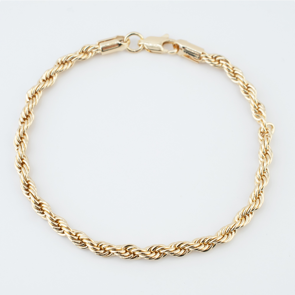 PULSERA CHAPA GOLDEN CASTING