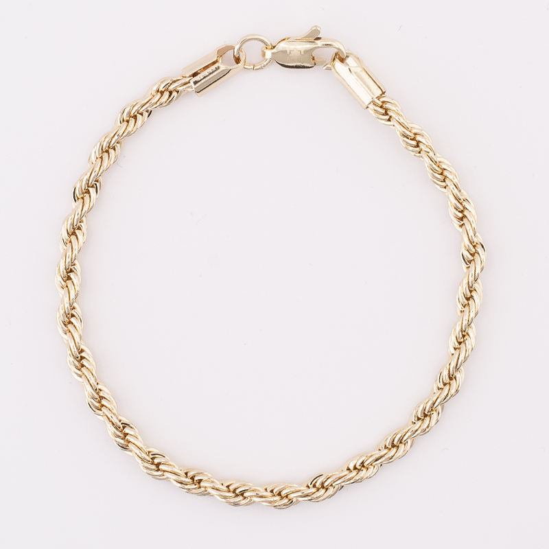 PULSERA CHAPA GOLDEN CASTING