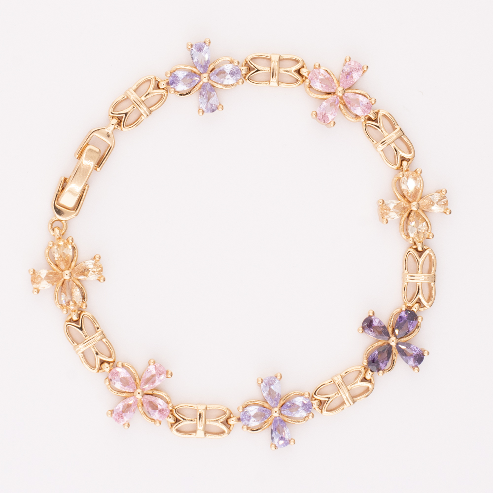 PULSERA CHAPA CRYSTIME