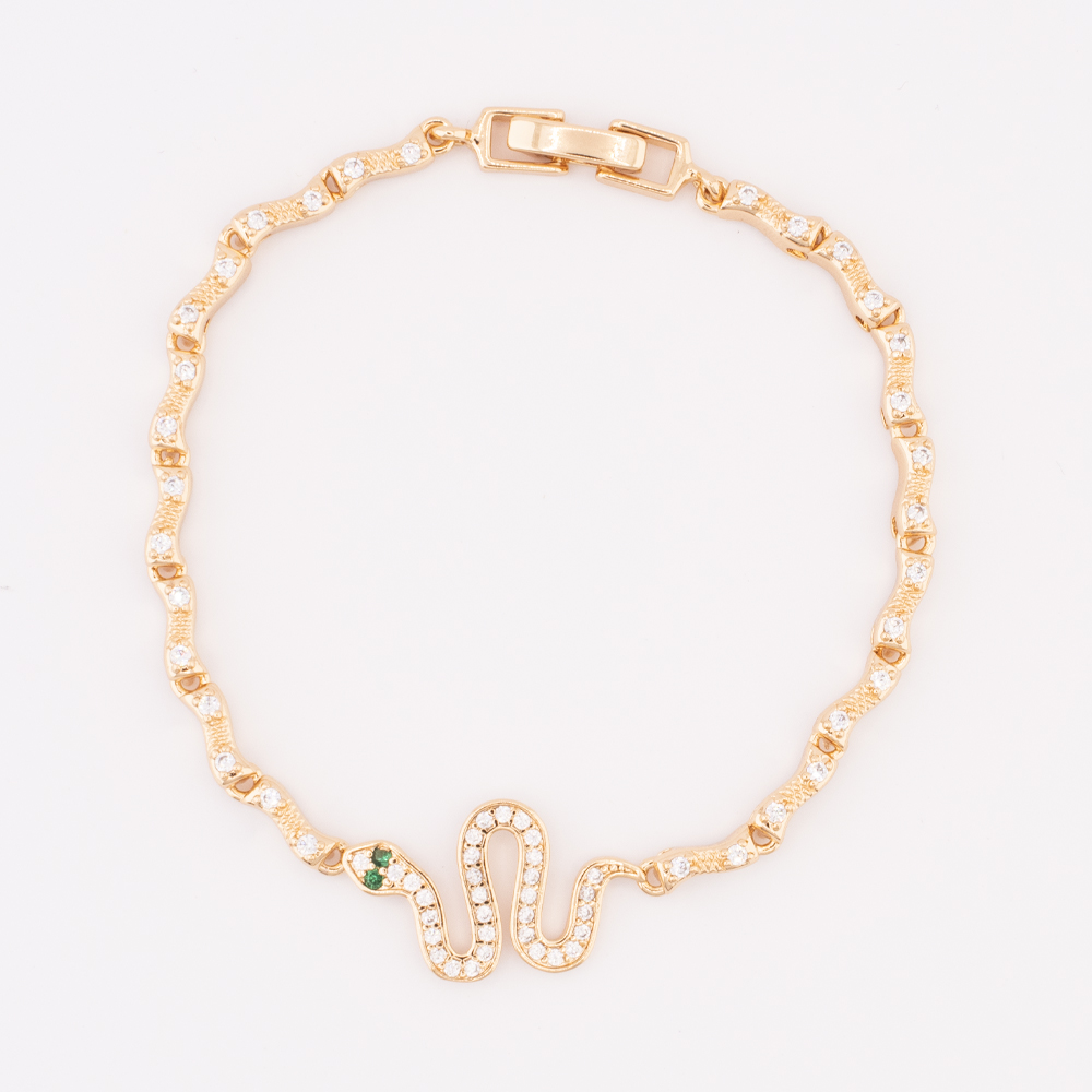 PULSERA CHAPA CRYSTIME