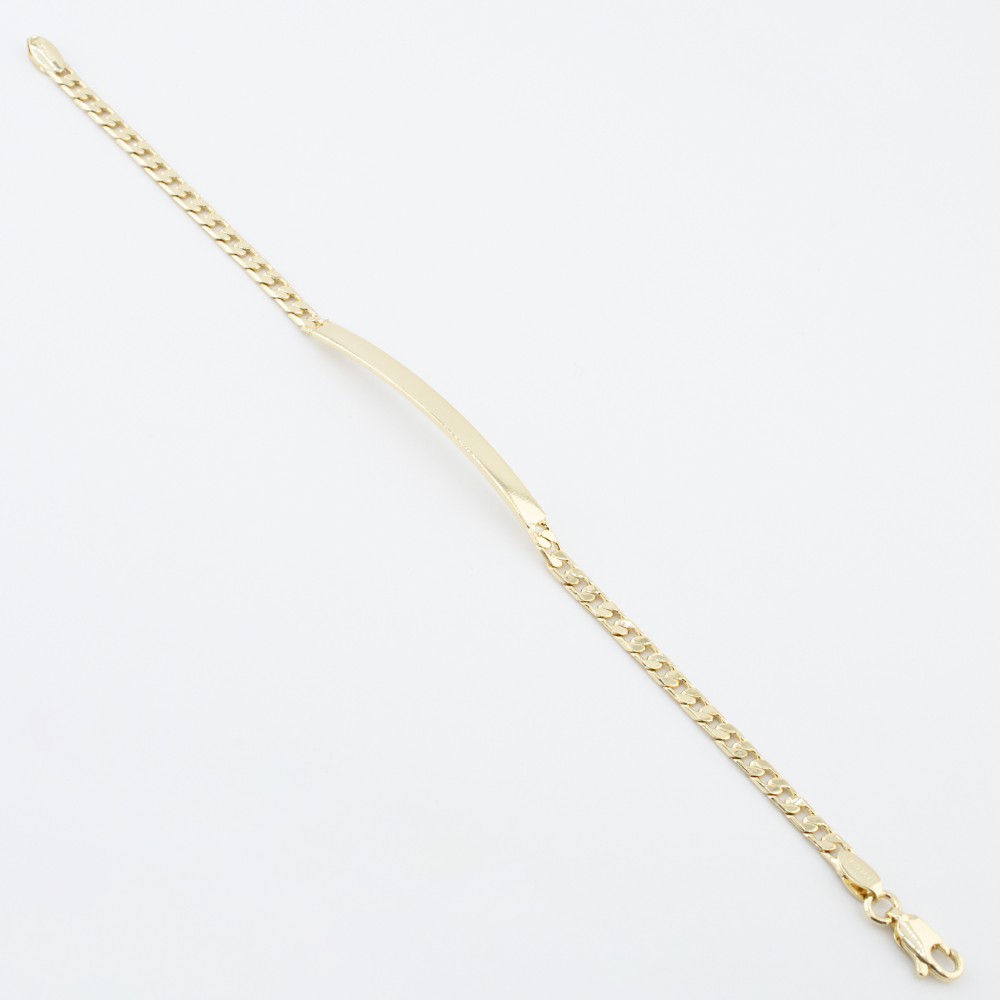 PULSERA CHAPA GOLDEN CASTING