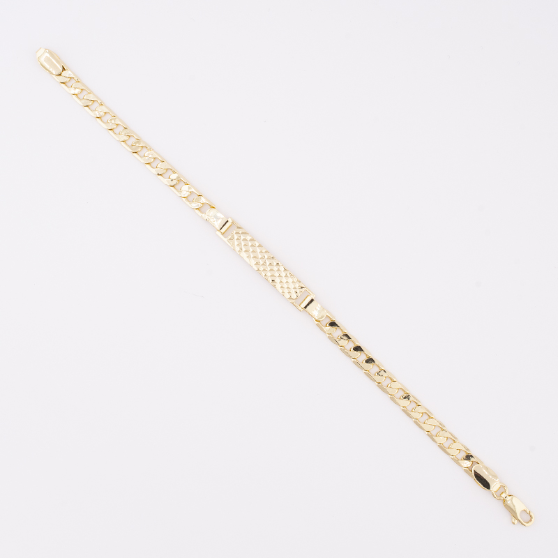 PULSERA CHAPA GOLDEN CHAIN