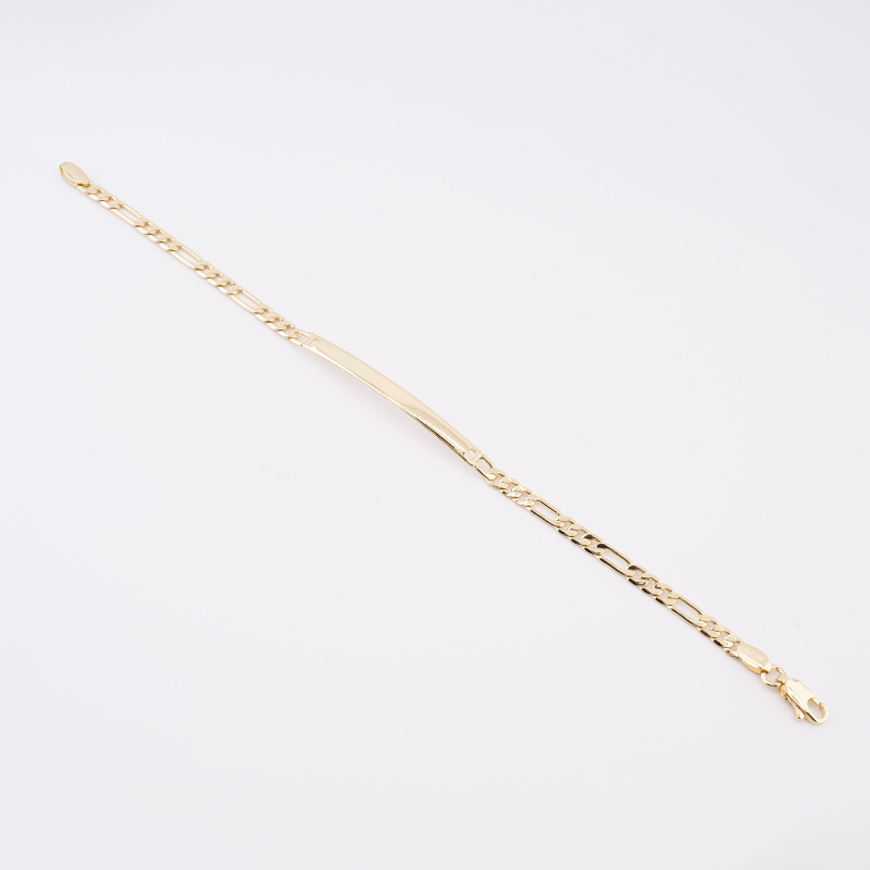 PULSERA CHAPA GOLDEN CASTING