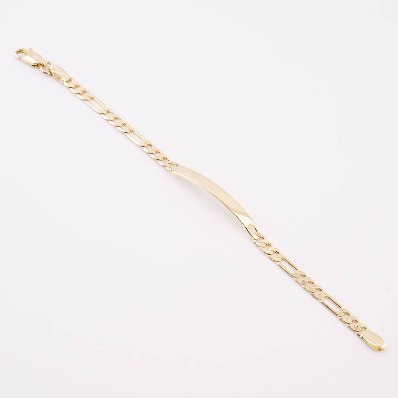 PULSERA CHAPA GOLDEN CASTING