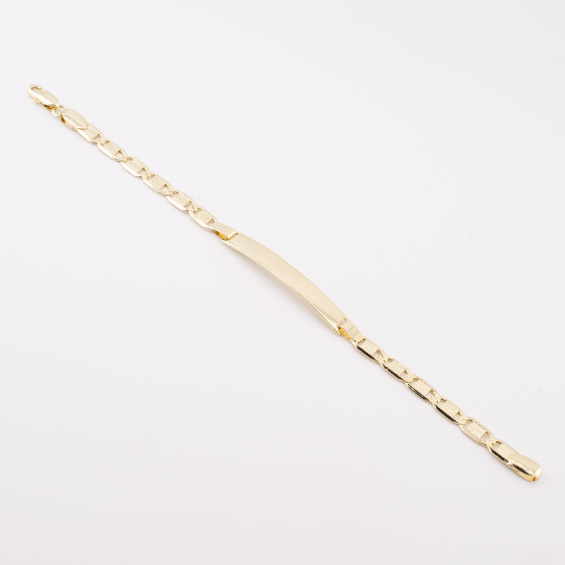 PULSERA CHAPA GOLDEN CASTING