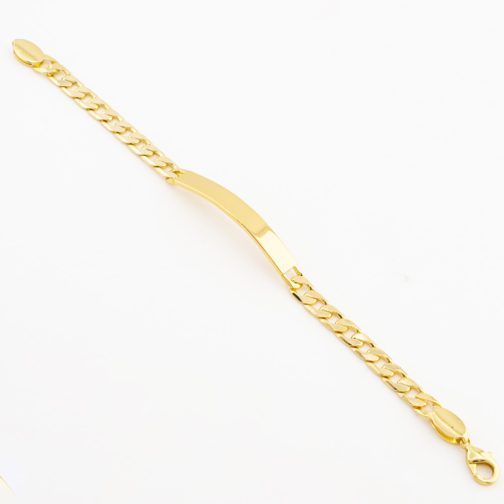 PULSERA CHAPA GOLDEN CASTING
