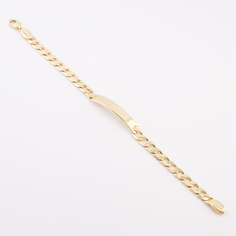 PULSERA CHAPA GOLDEN CHAIN