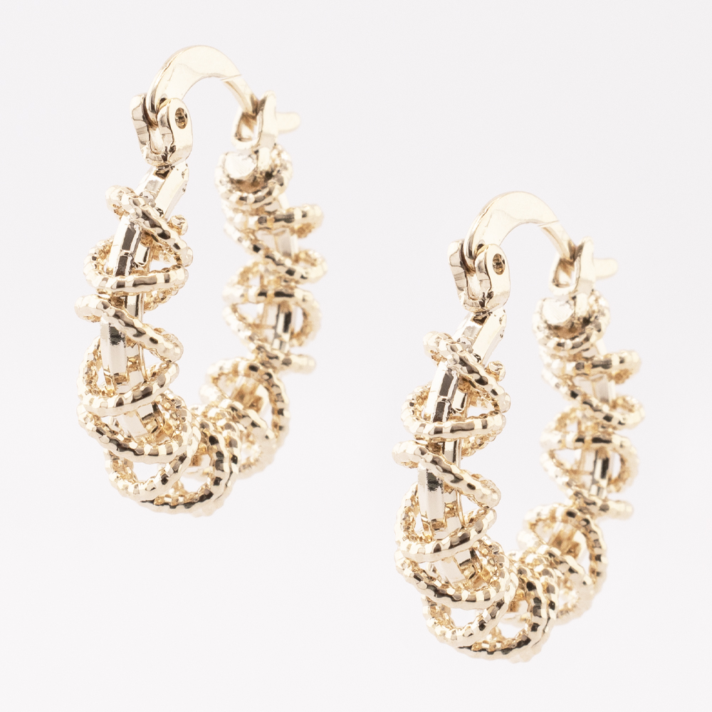 ARRACADA CHAPA GOLDEN CASTING