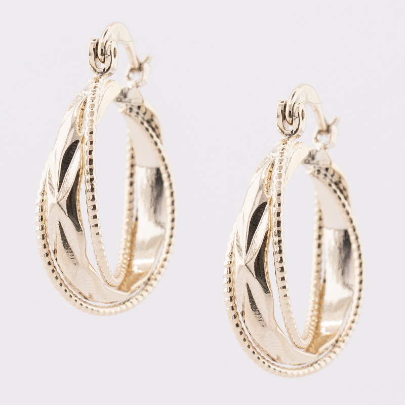 ARRACADA CHAPA GOLDEN CASTING