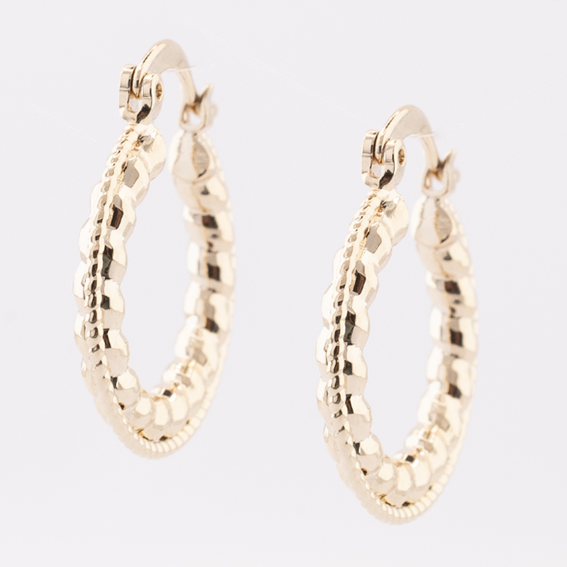 ARRACADA CHAPA GOLDEN CASTING