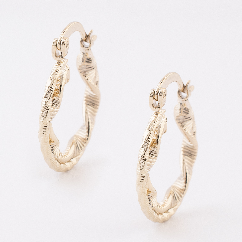 ARRACADA CHAPA GOLDEN CASTING