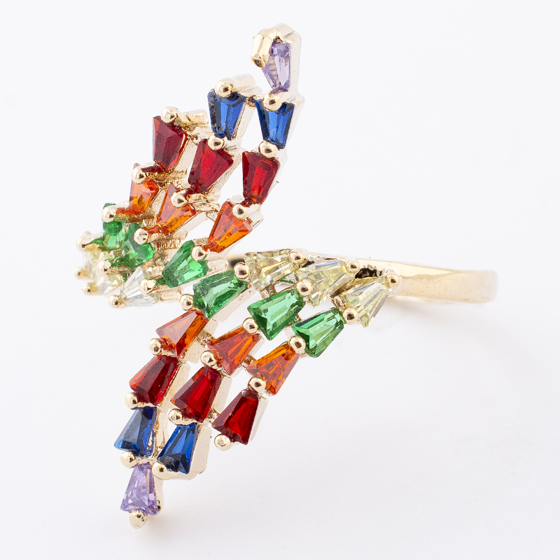 ANILLO  CHAPA GOLDEN RAINBOW