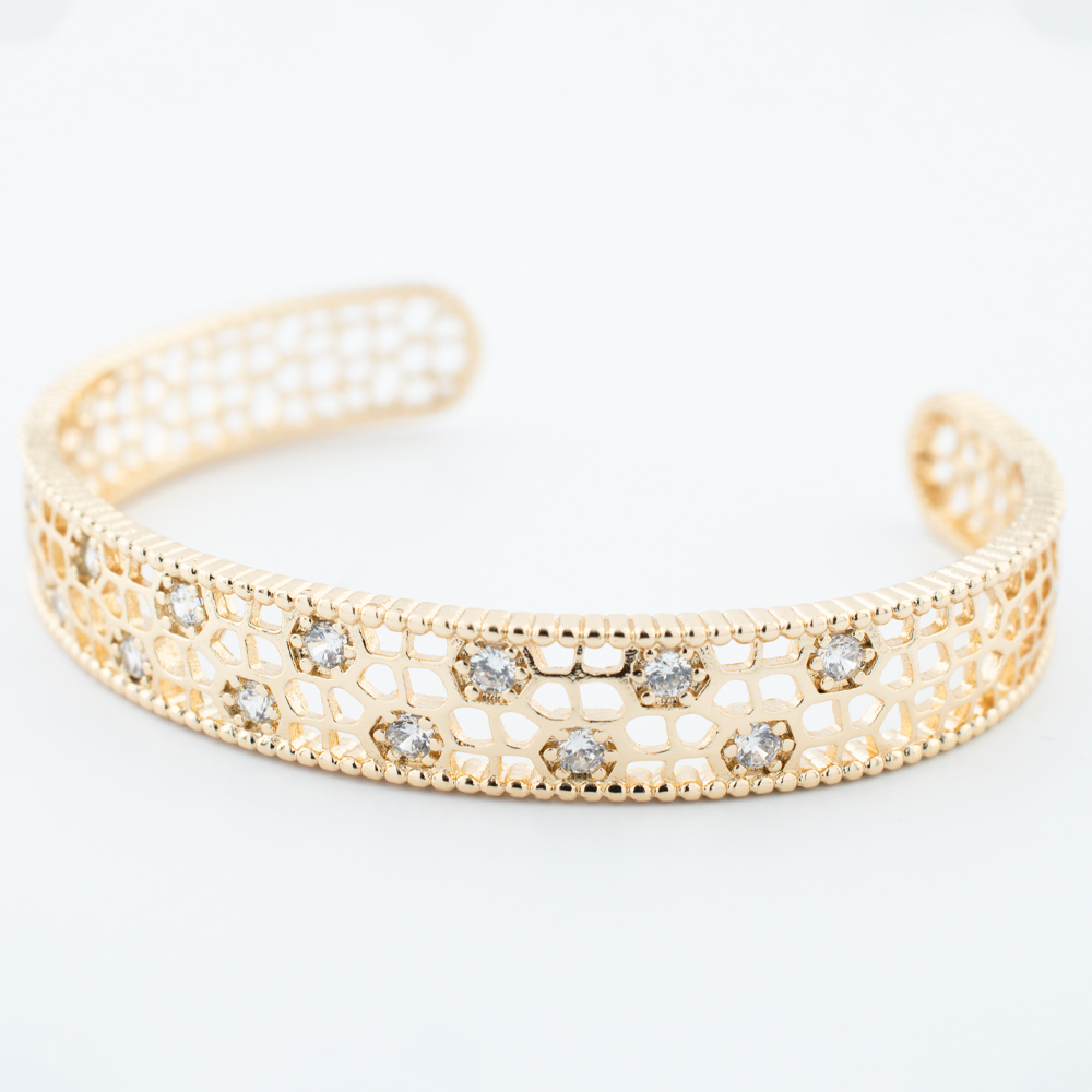 BRAZALETE CHAPA CRYSTIME