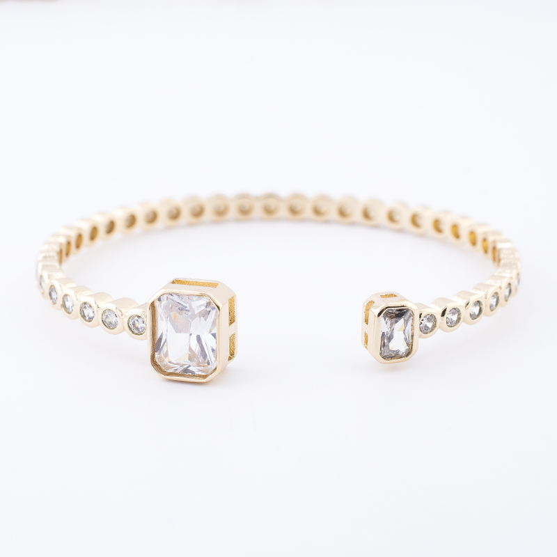 BRAZALETE CHAPA CRYSTIME