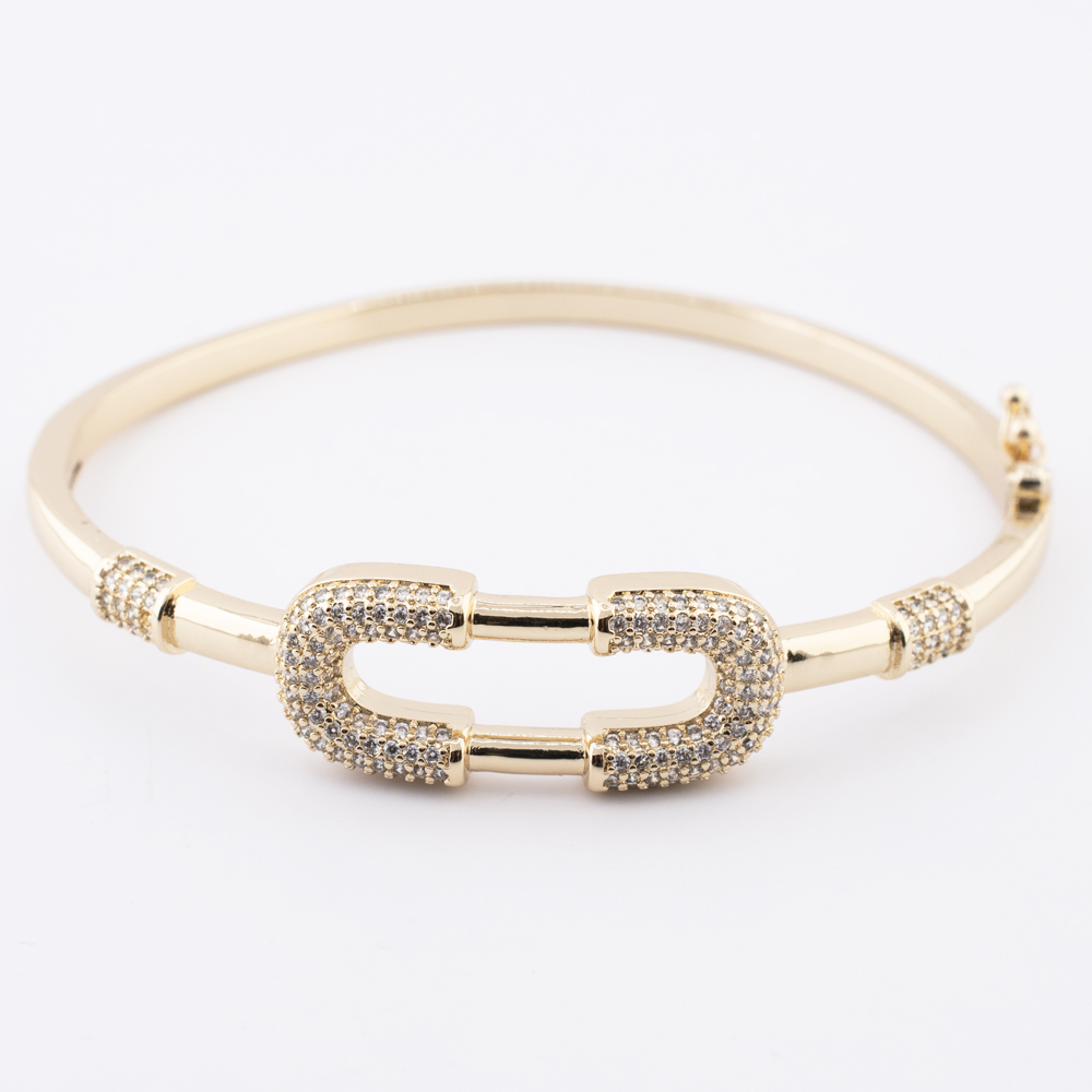 BRAZALETE CHAPA CRYSTIME