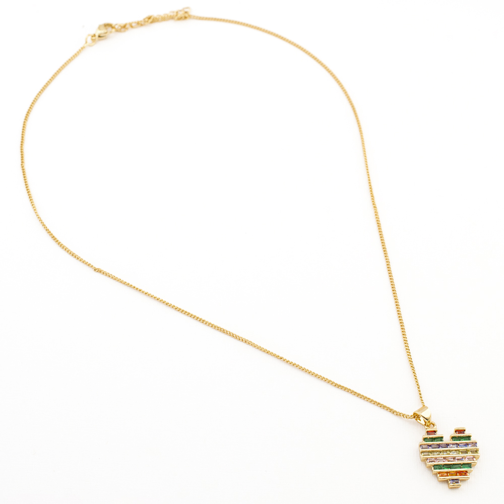 DIJE CHAPA GOLDEN RAINBOW
