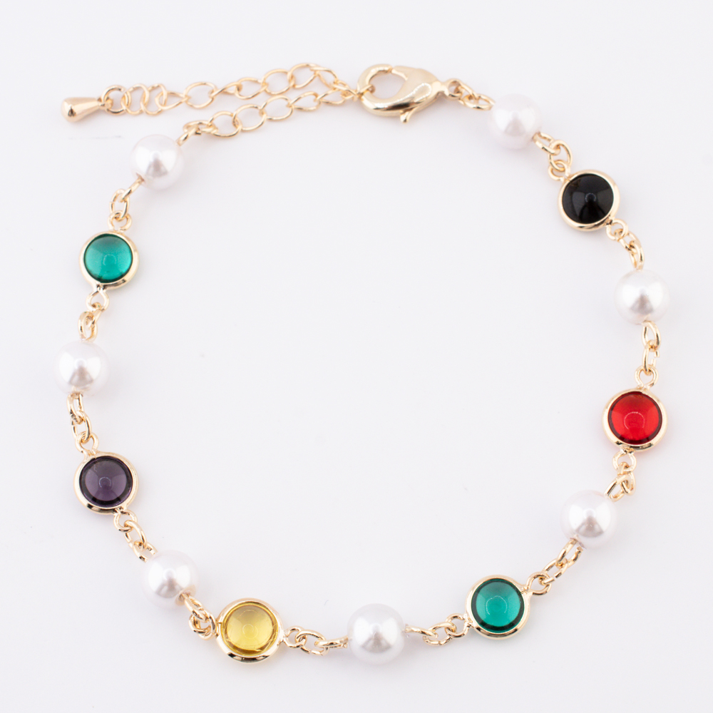 PULSERA CHAPA CRYSTIME