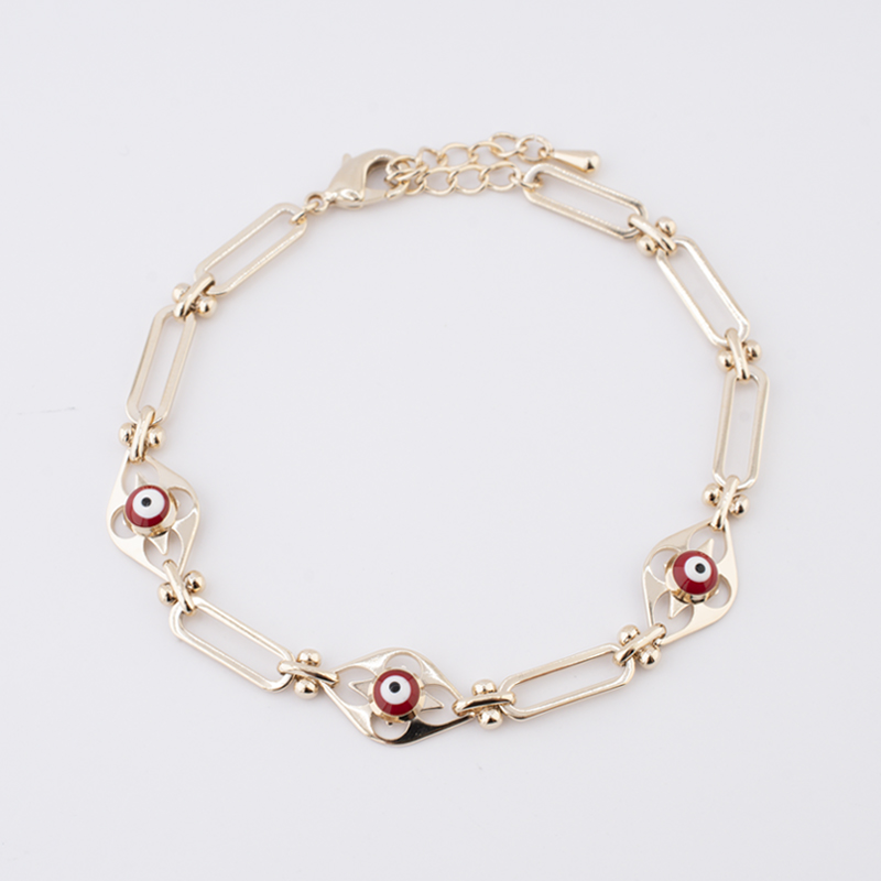 PULSERA CHAPA GOLDEN COLORS