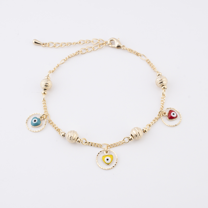 PULSERA CHAPA GOLDEN COLORS