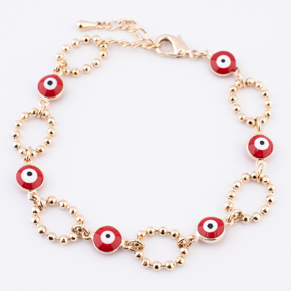 PULSERA CHAPA GOLDEN COLORS