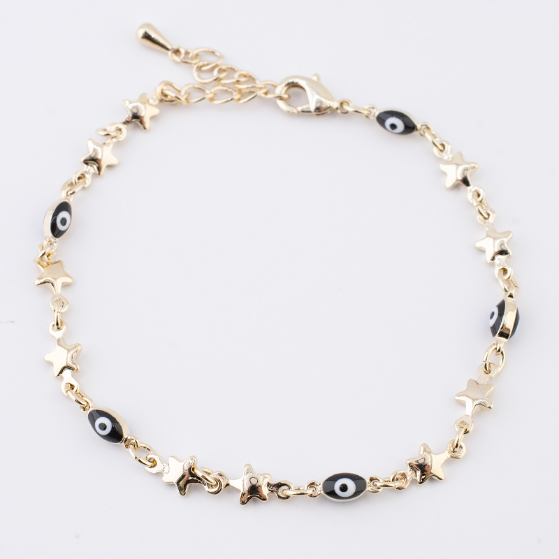 PULSERA CHAPA GOLDEN COLORS