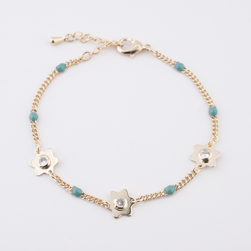PULSERA CHAPA CRYSTIME