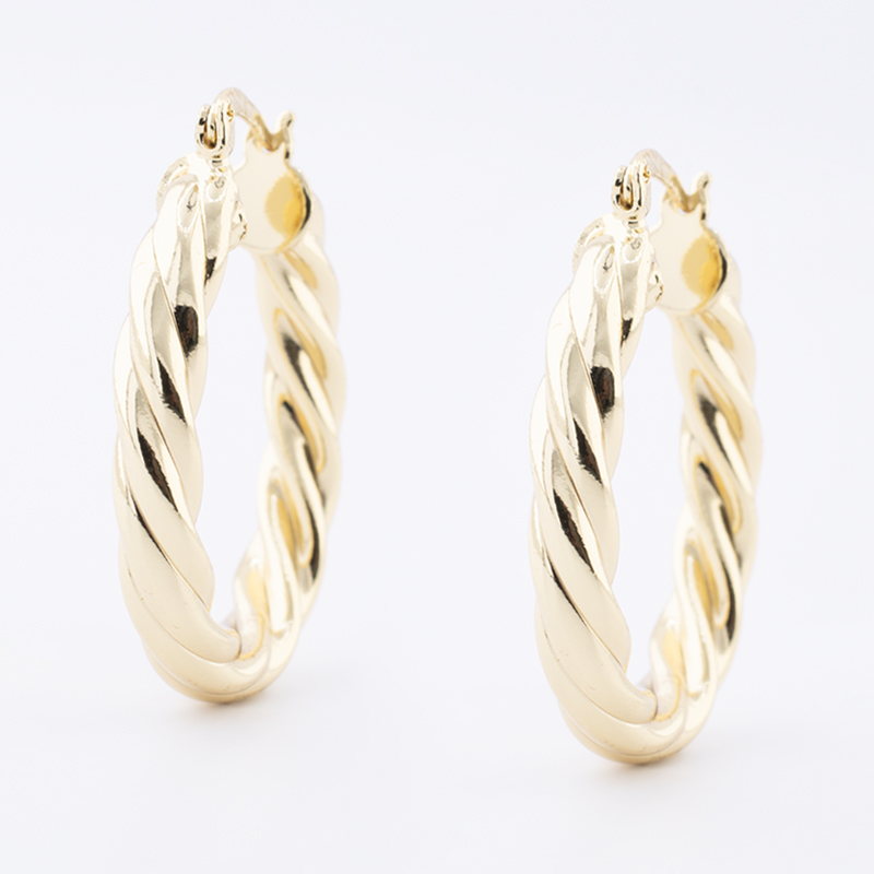 ARRACADA CHAPA GOLDEN CASTING